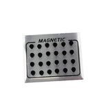 Maxbell 12 Pair Mens Women Black Magnetic Clip On Ear Stud Earrings No Piercing 6mm