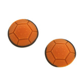 Maxbell 2Pcs Analog Controller Cap Cover Thumb Stick Grip Thumbstick for Sony PS3/4 orange