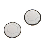 Maxbell 2Pcs Analog Controller Cap Cover Thumb Stick Grip Thumbstick for Sony PS3/4 white