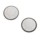 Maxbell 2Pcs Analog Controller Cap Cover Thumb Stick Grip Thumbstick for Sony PS3/4 white