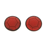 Maxbell 2Pcs Analog Controller Cap Cover Thumb Stick Grip Thumbstick for Sony PS3/4 red