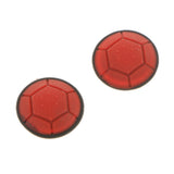 Maxbell 2Pcs Analog Controller Cap Cover Thumb Stick Grip Thumbstick for Sony PS3/4 red