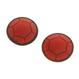 Maxbell 2Pcs Analog Controller Cap Cover Thumb Stick Grip Thumbstick for Sony PS3/4 red