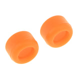 Maxbell 2Piece Analog Controller Cover Thumb Stick Grip Joysticks Cap For Sony PS4 orange