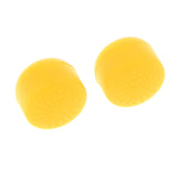 Maxbell 2Piece Analog Controller Cover Thumb Stick Grip Joysticks Cap For Sony PS4 yellow