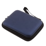 Maxbell 2.5inch Portable External Hard Drives Hard Shell Carry Bag Case 135x105x35mm Dark Blue