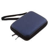 Maxbell 2.5inch Portable External Hard Drives Hard Shell Carry Bag Case 135x105x35mm Dark Blue