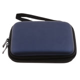 Maxbell 2.5inch Portable External Hard Drives Hard Shell Carry Bag Case 135x105x35mm Dark Blue