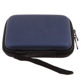 Maxbell 2.5inch Portable External Hard Drives Hard Shell Carry Bag Case 135x105x35mm Dark Blue