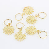 Maxbell 50pcs Hair Ring Braid Rings Hair Loops Clips 8Styles Accessories - Alloy Feather Shell Snowflake Star Leaf Loops Tortoise Cross