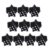 Maxbell 10 Piece Novelty Star Wedding Party Reception Place Card Number Name Holder Stands