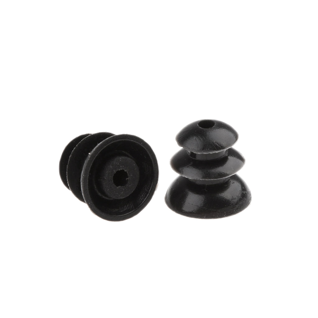 Maxbell IPX8 Waterproof 3.5mm Audio Stereo Wired In-ear Earbud Earphone Headset for Outdoor Sports Black