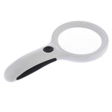 Maxbell Magnifying Glass Set with LED Lights, Handheld Magnifier with 9 Illuminated Lights 2.5X/ 8X