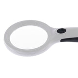 Maxbell Magnifying Glass Set with LED Lights, Handheld Magnifier with 9 Illuminated Lights 2.5X/ 8X