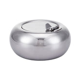 Maxbell Stainless Steel Ashtray wtih Lid Cigarette Ashtray for Indoor & Outdoor