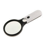 Maxbell 3X 45X Handheld 3 LED Light Magnifier Magnifying Glass Lens Jewelry Loupe