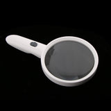 Maxbell 1.5X 5X Handheld 3 LED Light Magnifier Magnifying Glass Lens Jewelry Loupe