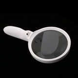 Maxbell 1.5X 5X Handheld 3 LED Light Magnifier Magnifying Glass Lens Jewelry Loupe