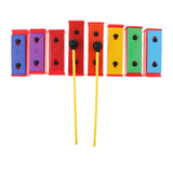 Maxbell DIY 8 Notes Xylophone Rainbow Piano Toys Hand Percussion for Kids Baby Toddle Birthday Gift Toys