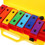 Maxbell DIY 8 Notes Xylophone Rainbow Piano Toys Hand Percussion for Kids Baby Toddle Birthday Gift Toys