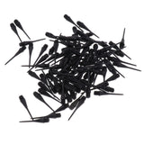 Maxbell 100 Pieces Electronic Dart Soft Tips Points - 2BA Thread Indoor Party Game - Black