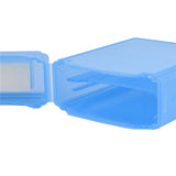 Maxbell 2.5'' SATA HDD Hard Drive Disk Protective Case Enclosure Box for Laptop PC Blue