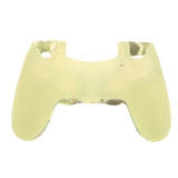 Maxbell Anti-slip Silicone Cover Case Protection Sleeve for Sony PS4 Gamepad Grip Light Green