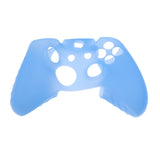 Maxbell Soft Silicone Skin Cover Case Protection For XBOX ONE Elite Controller Blue