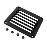 Maxbell Black ABS Louvered Plastic Vent 5-1/2" X 4-7/8" for Boat