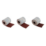 Maxbell 10 Meters Emery Cloth Roll 120 Grit Sandpaper for Cleaning Copper Pipe and Fittings