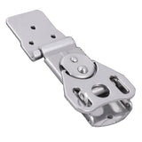 Maxbell 3.46 x 1.3'' Durable Marine Stainless Steel Flight Case Butterfly Rotate Turn Latch Lock with Eye Ring