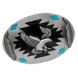 Maxbell Native American Vintage Western Flying Eagle Belt Buckle Cowboy Cowgirl