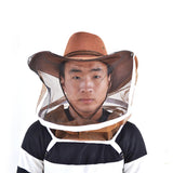 Maxbell Beekeeping Garden Cow Boy Hat Anti Mosquito Bee Veil Head Breathable Guard