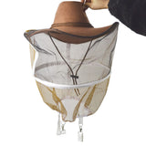 Maxbell Beekeeping Garden Cow Boy Hat Anti Mosquito Bee Veil Head Breathable Guard