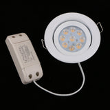 Maxbell Portable Reccessed LED Light Downlight Spotlight Ceiling Hallway Lighting 7W, Lighting Fixture