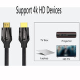 Maxbell Premium HDMI Cable Lead v2.0 High Speed HDTV 4K@60hz 1080p 3D for Laptop 2m