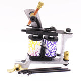 Maxbell Alloy Frame 10 Wrap Coils Tattoo Body Art Machine Tool for Liner Equipment and Shader Supply