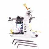 Maxbell Alloy Frame 10 Wrap Coils Tattoo Body Art Machine Tool for Liner Equipment and Shader Supply