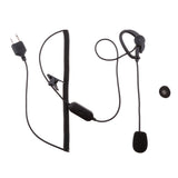 Maxbell Ear-Hook Earpiece Headset PTT Walkie Talkie Microphone 2Pin For MIDLAND GXT400/450 Radio