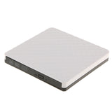 Maxbell External USB3.0 DVD ROM Super Driver CD Burner for PC Desktop Plug and Play White