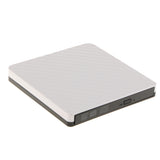 Maxbell External USB3.0 DVD ROM Super Driver CD Burner for PC Desktop Plug and Play White