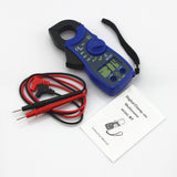 Maxbell Generic Digital Multimeter LCD Clamp AC DC Voltage Current AMP OHM Resistance Pen Tester Ammeter Voltmeter Checker Blue