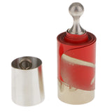 Maxbell Stage Magic Trick Metal disappearing Cane Wand Stick Red