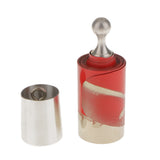 Maxbell Stage Magic Trick Metal disappearing Cane Wand Stick Red