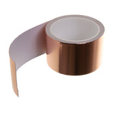 Maxbell Pro Single Conductive Self Adhesive EMI Copper Foil Shielding Tape 6CM*10M Guitar Slug and Snail Barrier