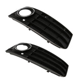 Maxbell 1 Pair Front Bumper Fog Light Grille Cover For Audi A4 A4L B8 2009 2010 2011