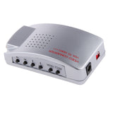 Maxbell Computer VGA to TV AV Composite Converter Adapter S-Video Box for PC Laptop Mac
