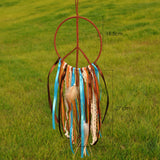 Maxbell Indian Bohemia Ribbon Dream Catcher for Wall Hanging Decoration