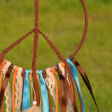 Maxbell Indian Bohemia Ribbon Dream Catcher for Wall Hanging Decoration