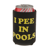 Maxbell 1 Pair I Pee in Pools Soda Beer Stubby Tin Can Cooler Chilling Holder Sleeve